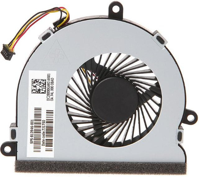 HP Laptop-Kühler CPU-Lüfter für 15-AC-Serie in Weiß/Silber - Bild 1