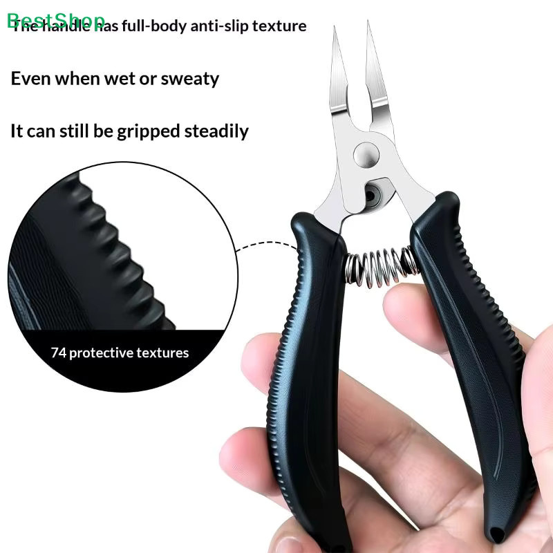 HNKMP Ingrown Toenail Clippers, Podologie-Zange aus Edelstahl, Unisex - Bild 5