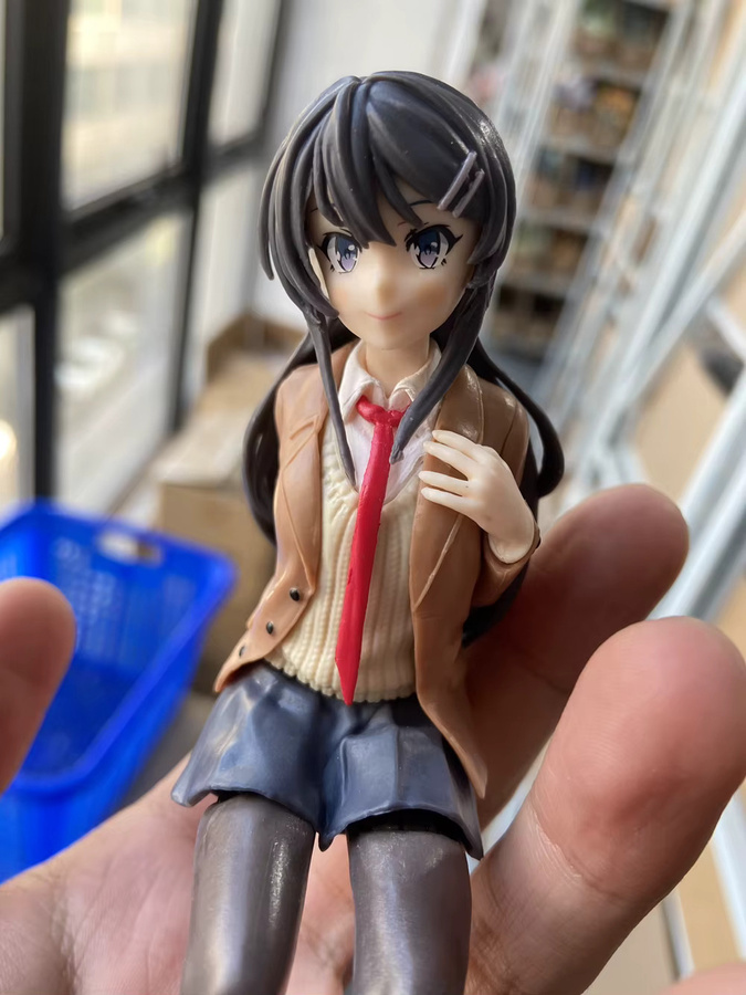 Bandai Anime-Figur Sakurajima Mai aus Dont Play with Gals, PVC Actionfigur, Höhe: 14 cm - Bild 2