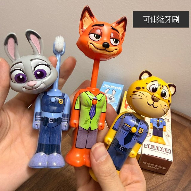 Disney Zootopia Zahnbürste mit weichen Borsten, Nick Judy, Multicolour - Bild 1