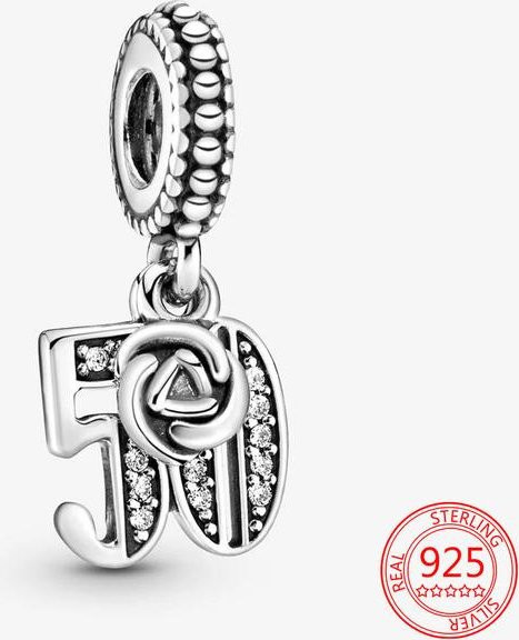 Anhänger Engelsflügel Charm, 925 Silber, Zirkonia, Damen - Bild 1