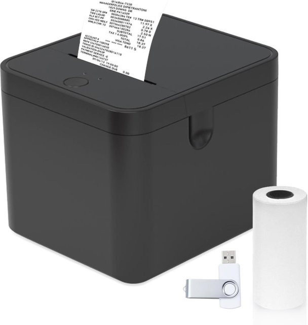 Honor Electronics Desktop-Thermodirektdrucker für POS-Belege mit USB und Bluetooth in Schwarz - Bild 1