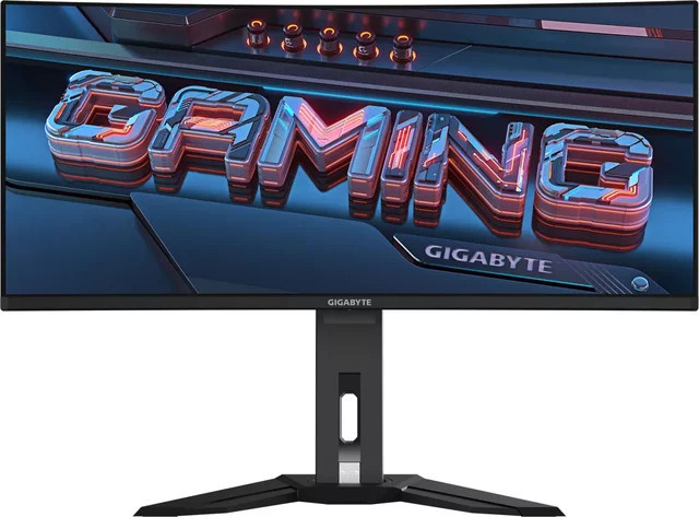Gigabyte MO34WQC2 OLED WQHD Curved Gaming Monitor, 34 Zoll, 240Hz, 0,03ms, Black - Bild 2