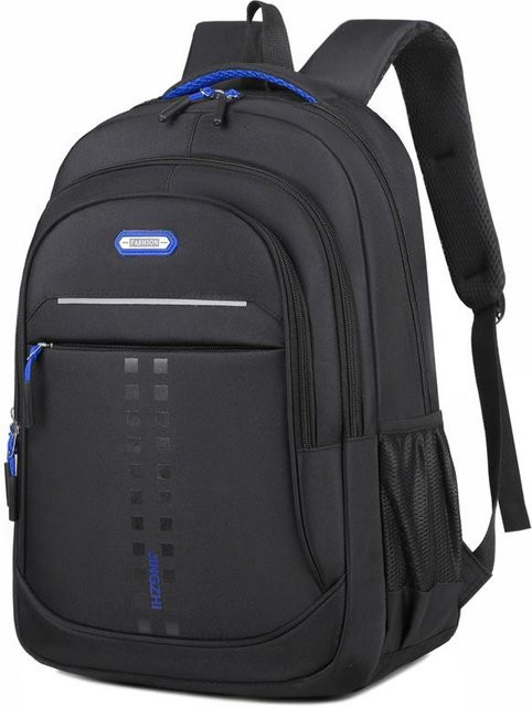 Wasserdichter Oxford Business Laptop Rucksack von Weft in Blau - Bild 1