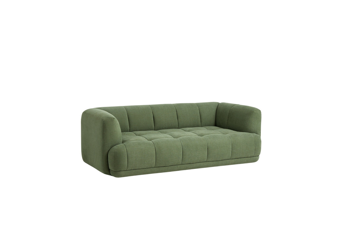 HAY Quilton 2 Sitzer Sofa mit Textilbezug in Quilting-Optik - Bild 2