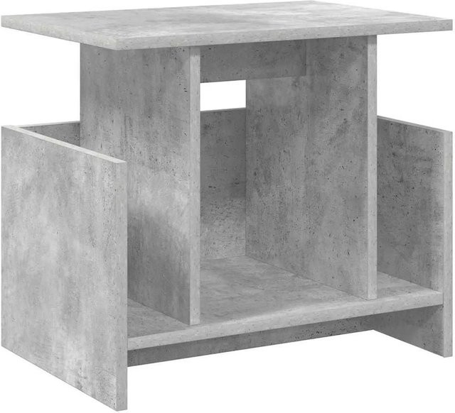 vidaXL TV-Ständer in Betongrau aus Holzwerkstoff, modern, B/T/H: 50 x 35 x 45 cm - Bild 1
