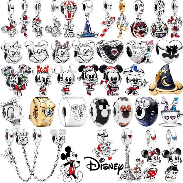 Disney Anhänger, Mickey Donald Duck, Messing, Damen - Bild 1