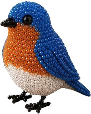 DIY Vogel Perlen Bastelset, 3D Tier Perlen Bastelset, Bunt / Mehrfarbig - Bild 1