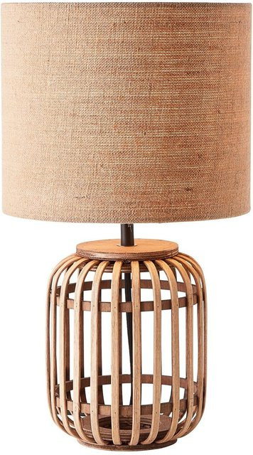 Brilliant Tischleuchte Woodrow aus Bambus in Natur mit E27 Fassung, Durchmesser: 24 cm, Höhe: 42 cm - Bild 2