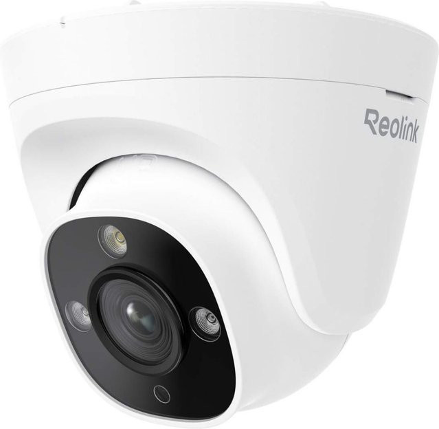Reolink RP-PCT12M 12MP PoE Turret-Überwachungskamera mit Farbnachtsicht und IP67-Schutz, Weiß - Bild 1