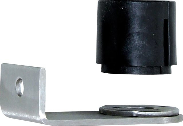 Handlaufkonsole Dieda aus Edelstahl in Silber mit Adapter - Bild 1