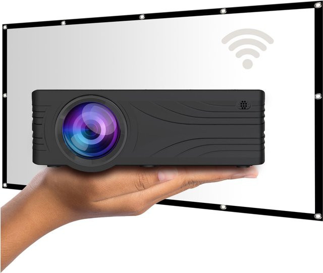 LA VAGUE LED-Projektor Bundle mit LV-STA100FP und LV-HD240 in Schwarz mit Wi-Fi - Bild 1