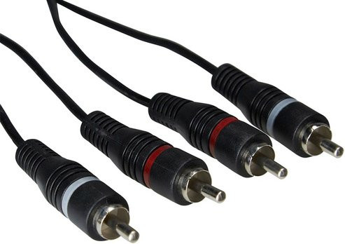 Schwaiger Cinch-Audioverbindung in Schwarz - Bild 1