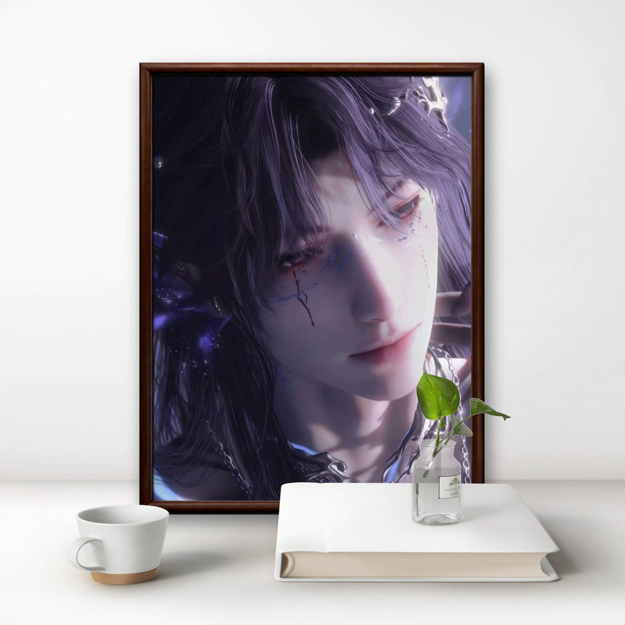 Kayou Diamantmalerei Set mit Weltraum-Motiv Rafayel für Erwachsene, Mehrfarbig, Durchmesser: 30 cm - Bild 2