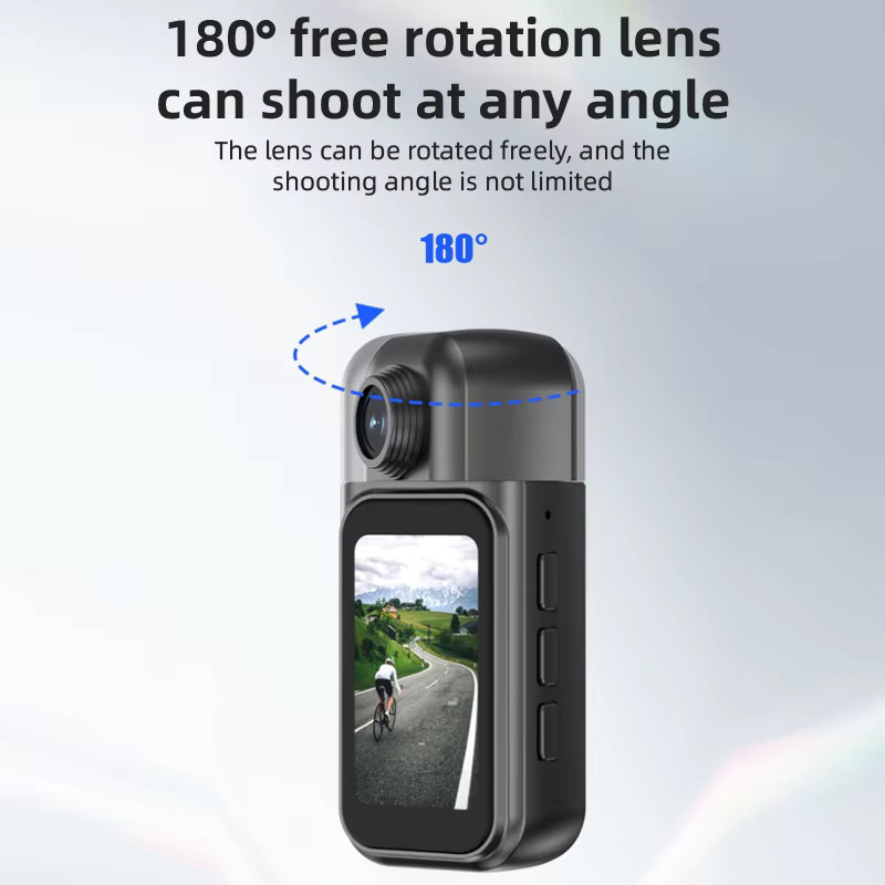 Kaysunlink POV Action Camera 1080P HD Ultra-Kompakte Mini-Sportkamera in Schwarz für Outdoor-Vlogging und Fotografie - Bild 3