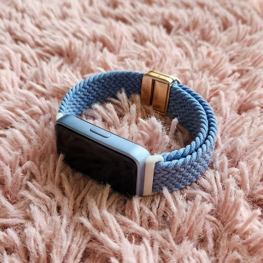 FancyWrist Uhrenarmband Nylon, geflochten, Huawei Band 10 9 8, Unisex - Bild 4
