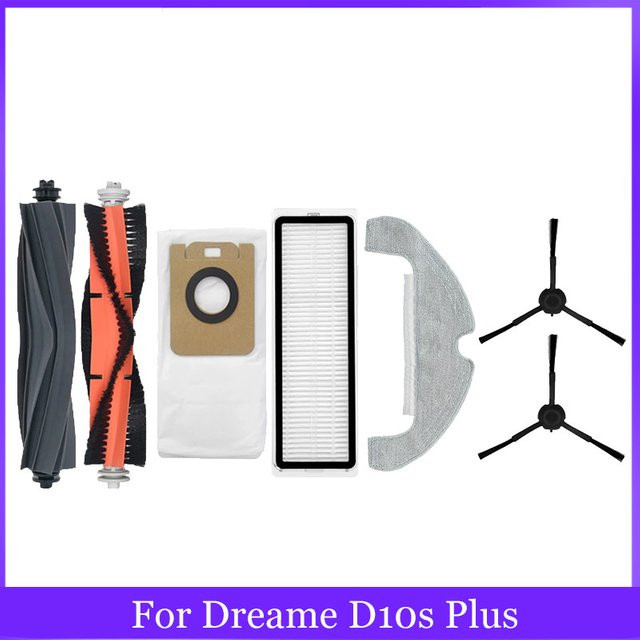 Dreame D10s Plus Zubehörset mit Hepa-Filter, Mopptüchern, Staubbeuteln und Silikonbürsten in Multicolour - Bild 1