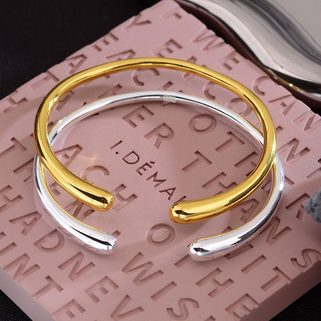 BFCLUB Armband, 925 Silber, Gold, Vintage, Unisex - Bild 1