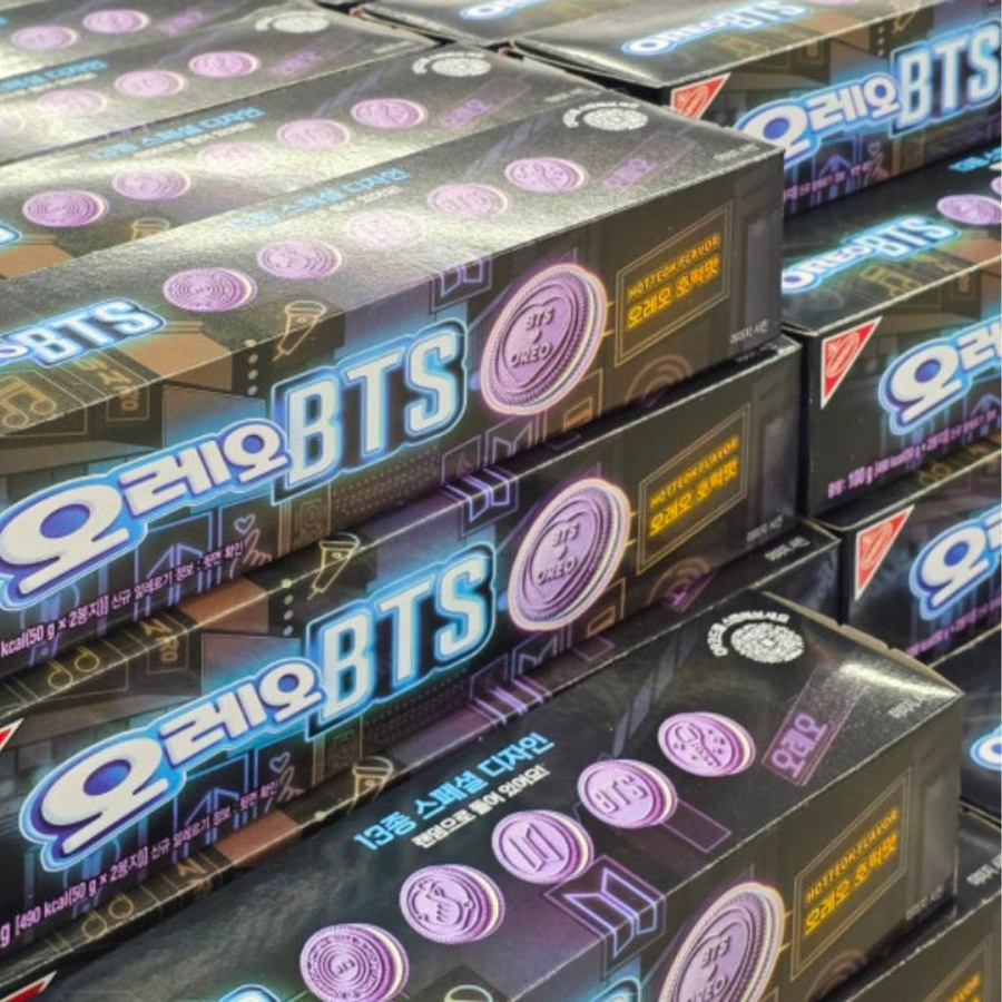 OREO BTS Limited Edition Hotteok Geschmack Kekse 100 g - Bild 2