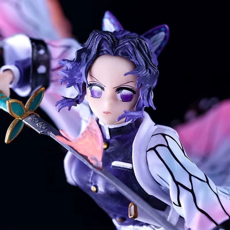 Bandai Demon Slayer Anime-Figur Kochou Shinobu Insekten-Säule, mehrfarbig, Höhe: 33 cm - Bild 5
