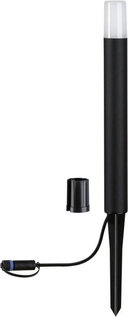 Paulmann Plug & Shine LED Poller Flarea Outdoor Schwarz IP65 3W Warmweiß - Bild 1