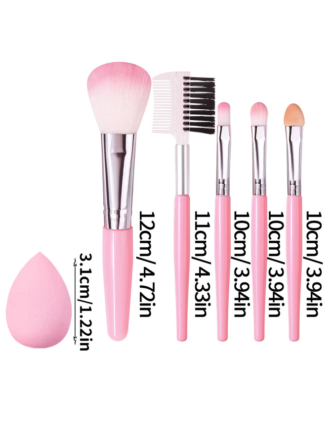 KOSSHOW Make-up-Pinsel und Schwämme Set, 7-teilig, Unisex - Bild 2