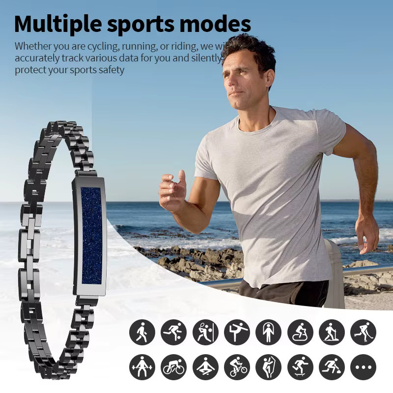 LIGE Smartwatch für Frauen mit Herzfrequenzmonitor und IP68 Wasserdichtigkeit, kompatibel mit Android und iOS, in Gold oder Schwarz - Bild 4