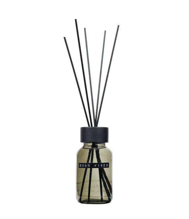 Wellmark Reed Diffuser Dark Amber Duftstäbchen Schwarz 200ml - Bild 1
