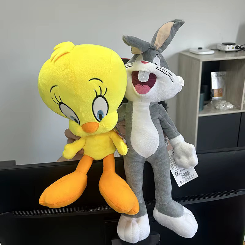 HUGKIS Looney Tunes Bugs Bunny und Tweety Bird Plüschtiere, Stoffpuppe - Bild 3