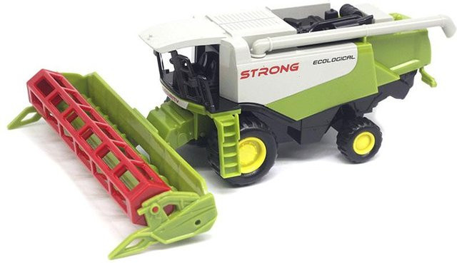 Linyi toy car Mähdrescher, Druckgussmodell, Metall, ab 4 Jahren - Bild 1