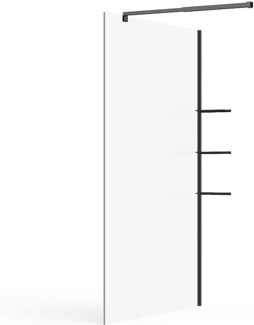 Duschwand Vente-unique Daren Schwarz Breite: 120 cm - Bild 1