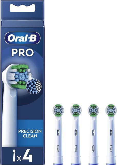 Oral-B Precision Clean Aufsteckbürsten, Weiß, 4 Stück - Bild 1