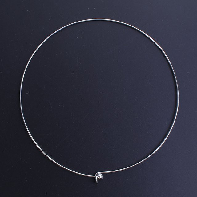 DoreenBeads Halskette Edelstahl, Silber, 45 cm, Unisex - Bild 1