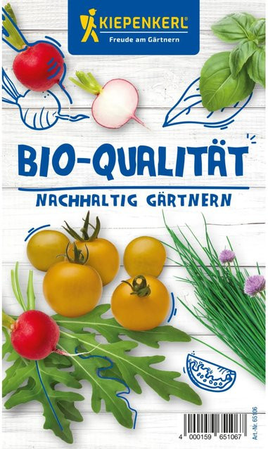 Kiepenkerl Bio Gemüsesamen-Set für Garten, Beete und Balkon mit 30 g - Bild 1