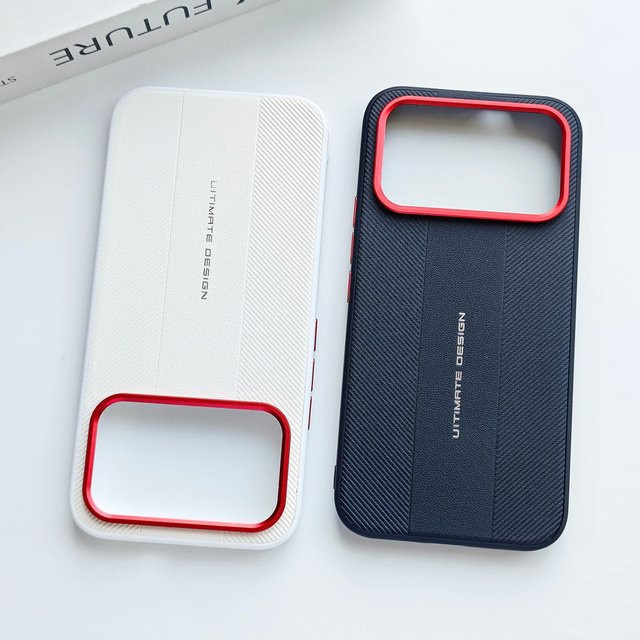 Luxus Schutzhülle aus Hart-PU für Huawei Honor 600 und Honor 600 Pro in Schwarz - Bild 1