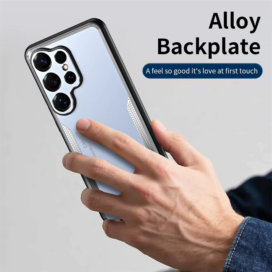Xeber Kameraobjektiv-Schutzhülle aus Aluminiumlegierung für Samsung Galaxy S26 Ultra und S26 Plus in Blau, matte stoßfeste Objektivringabdeckung - Bild 5