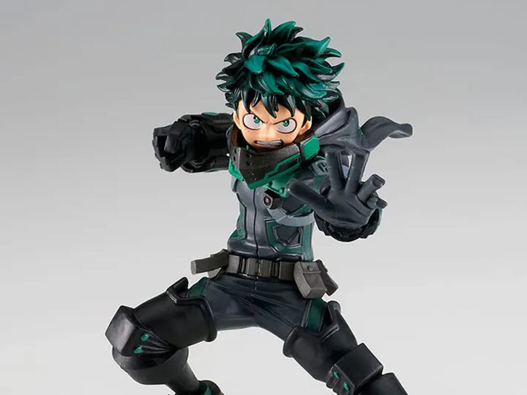 Banpresto My Hero Academia Izuku Midoriya Amazing Heroes Figur in Schwarz, Höhe: 15 cm - Bild 4