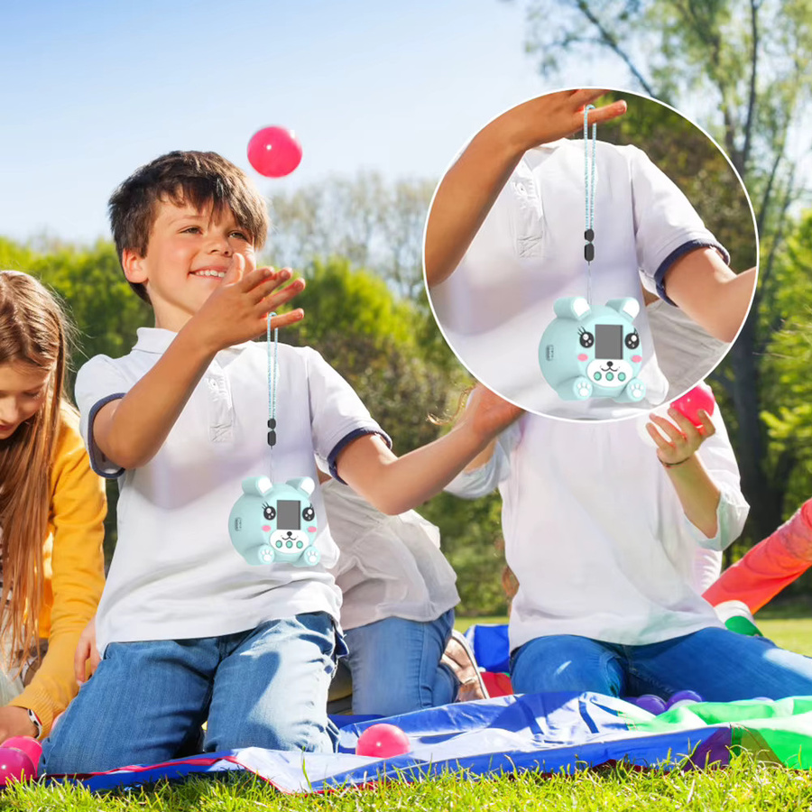 APWIKOGER Silikonhülle für Punirunes interaktives digitales Spielzeug mit Umhängeband, stoßfeste Schutzhülle für Kinder - Bild 2