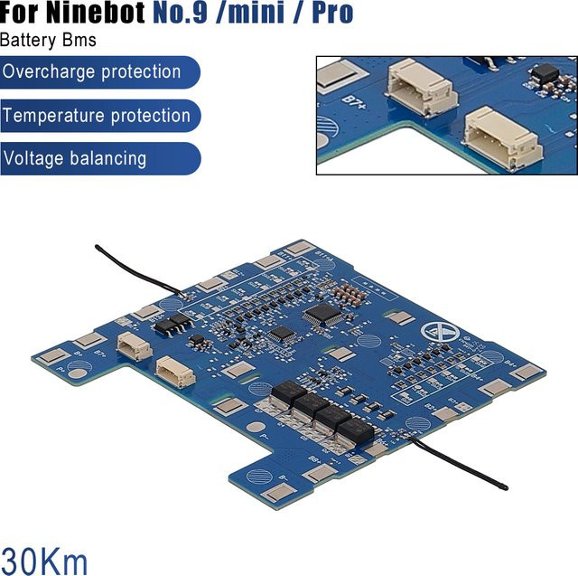 BMS Schutzplatine für Ninebot Mini Pro und Mini Elektrische Roller Lithium-Batterie Zubehör in Blau - Bild 1
