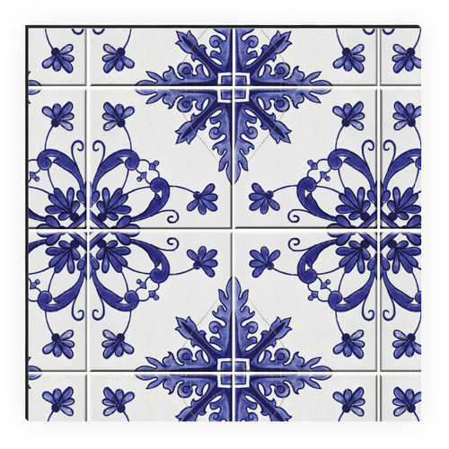 mySPOTTI Küchenrückwand Delfter Fliese in Blau und Weiß aus Aluminiumverbund mit Fliesenoptik, B/H: 220 x 60 cm - Bild 3