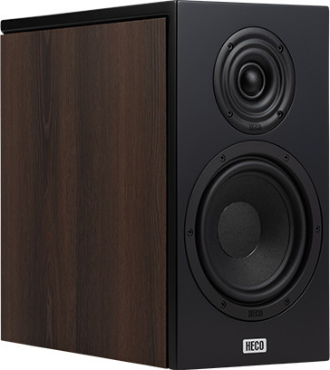 HECO Aurora XT 300 Regal-Lautsprecher Paar in Schwarz und Walnuss - Bild 1