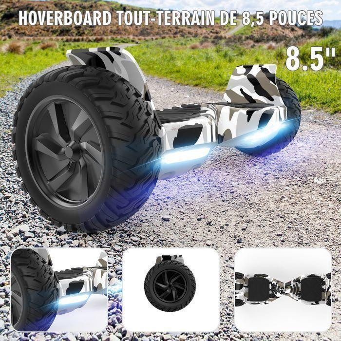 RCB Hoverboard Hummer All-Terrain, 8,5 Zoll, LED, Bluetooth, Camouflage - Bild 2