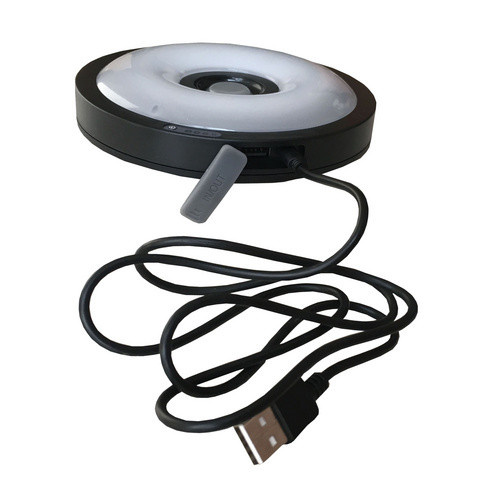 CASAYA LED-Lampe für Paros Schirm, batteriebetrieben mit Fernbedienung, warmweiß, weiß - Bild 2