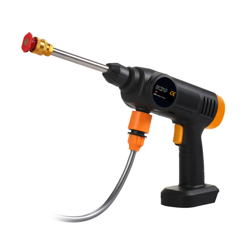 Aimo Akku-Hochdruckreiniger 60 Bar 150 W Hochleistungswaschmaschine mit 6-in-1-Spray-Düse in Schwarz - Bild 4