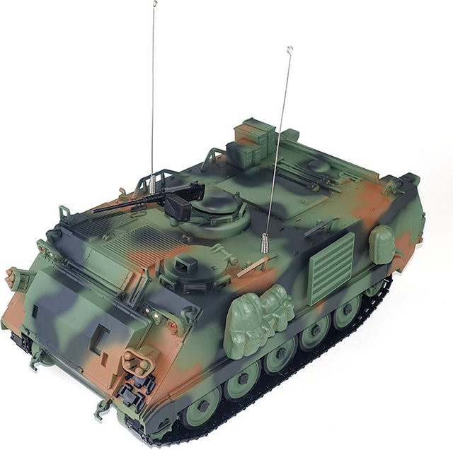 Wheelfun RC Panzer M2412-C M113A2 APC, ferngesteuertes Militärfahrzeug, 1:16, Metallräder - Bild 1
