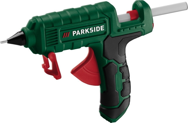 PARKSIDE Heißklebepistole PHP 500 E3 in Grün für 11 mm Klebestäbe - Bild 1