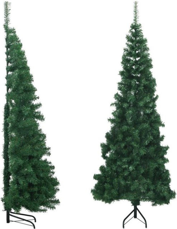 Künstlicher Eck-Weihnachtsbaum von vidaxl in Grün, Höhe: 180 cm - Bild 1