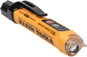 Klein Tools Spannungsprüfer berührungslos 12 bis 1000 V AC CAT IV mit Licht Gelb - Bild 1