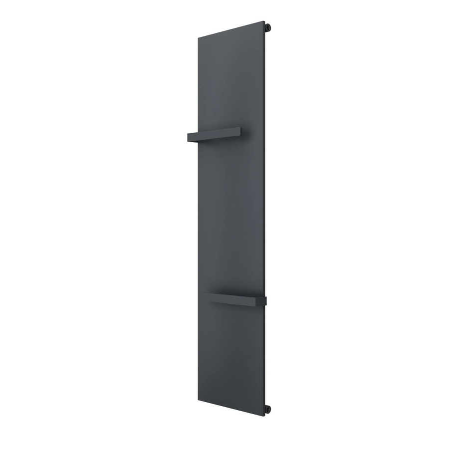 Glasdeals Badheizkörper LIANO Grau mit Mittelanschluss, Höhe: 160 cm, Breite: 45 cm - Bild 2