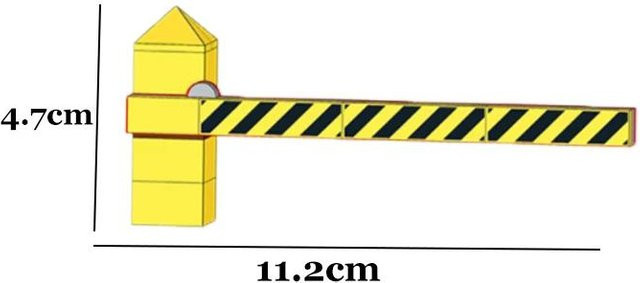 Yiran toy Stadtzug Bauteile, Bausteine, ab 6 Jahren - Bild 1